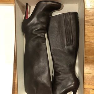 Christian Louboutin babel 100 brown 35.5